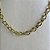 Choker Corrente Com Elos Ovalados Banhado em Ouro 18k - Imagem 6