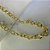 Choker Corrente Com Elos Ovalados Banhado em Ouro 18k - Imagem 4