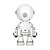 Câmera IT Blue Astronauta Visão Noturna 360º WiFi SC-B11 - Imagem 3