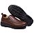 Sapato Casual Conforto Couro Marrom - Imagem 2