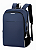 Mochila Executiva para Notebook com Entrada USB Azul - Imagem 1
