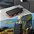 Carregador Portátil Power Bank Solar Usb Laranja - Imagem 5