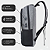Mochila Executiva para Notebook com Entrada USB Cinza - Imagem 4