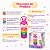 Garrafa Infantil Térmica com Tabuada 430ml Pink - Imagem 5