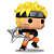 BONECO FUNKO POP! NARUTO SHIPPUDEN - NARUTO UZUMAKI SHURIKEN - Imagem 1