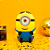 Luminaria Minions Stuart - Universal - Imagem 2