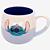 CANECA MAGGIE 400ML STITCH PISCADINHA - Imagem 1