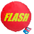 ALMOFADA FORMATO FIBRA REDONDA FLASH LOGO - Imagem 2