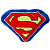 ALMOFADA FORMATO FIBRA SUPERMAN LOGO - Imagem 1