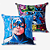 ALMOFADA FIBRA VELUDO 40X40CM CAPITAO AMERICA - Imagem 2