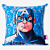 ALMOFADA FIBRA VELUDO 40X40CM CAPITAO AMERICA - Imagem 1