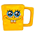 CANECA FORMATO 3D 450ML BOB ESPONJA - Imagem 3