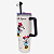 CANECAO TUMBLER  TERMICO MINNIE MOUSE C/PINGENTE 1,15LT - OFICIAL DISNEY - Imagem 3