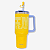 CANECAO TUMBLER TERMICO BOB ESPONJA C/PINGENTE 1,15LT - OFICIAL - Imagem 2