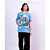CAMISETA PITICAS LILO STITCH OFICIAL AZUL - Imagem 4