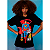 CAMISETA PITICAS DC COMICS SUPERMAN COR PRETO - Imagem 1