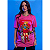Camiseta Piticas DC Comics Supergirl e Krypto Cor Rosa - Imagem 2