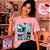 CAMISETA HELLO KITTY  PITICAS INFANTIL ROSA - Imagem 1
