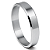 Aliança de Namoro Prata 950 Masculina 4,0mm Unidade | ALI124 - Imagem 1