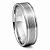 Aliança de Namoro Prata 950 Masculina 5,0mm Unidade | ALI163 - Imagem 1