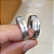 Aliança de Namoro Prata 950 Masculina 5,0mm Unidade | ALI166 - Imagem 4