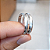 Aliança de Namoro Prata 950 Feminina 3,0mm Unidade | ALI199 - Imagem 3