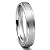 Aliança de Namoro Prata 950 Masculina 4,0mm Unidade | ALI200 - Imagem 1