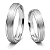 Aliança de Namoro Prata 950 Masculina 4,0mm Unidade | ALI200 - Imagem 2