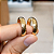 Par de Alianças Ouro 6k Meia Cana 4,6mm | ALI6-19OA - Imagem 4