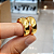 Par de Alianças Ouro 6k Meia Cana Anatômica 6,5mm | ALI6-101OA - Imagem 3
