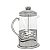 Cafeteira Prensa Francesa Inox 1000ml - Imagem 1