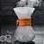 Método De Café Cafeteira Tipo Chemex Gola Wood 400ml - Imagem 2