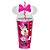 Copo Infantil Disney Mickey Minnie Com Canudo Tampa Orelha Rosa - Imagem 2
