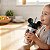 Copo Infantil Mickey Mouse Com Orelhas E Canudo Disney 500ml Colorido - Imagem 6