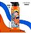 Garrafa Squeeze Naruto 750ml Laranja Academia Escolar BPA Free - Imagem 2