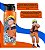 Garrafa Squeeze Naruto 750ml Laranja Academia Escolar BPA Free - Imagem 4