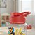 Garrafa Squeeze Patrulha Canina Fosca 500ml Escolar Vermelha - Imagem 4