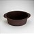 Forma De Silicone Redonda 19cm Bolo Torta Gelatina Art House Preta - Imagem 1