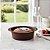 Forma De Silicone Redonda 19cm Bolo Torta Gelatina Art House Preta - Imagem 3