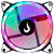 VENTOINHA RISE MODE GALAXY, RAINBOW, 120MM, PRETO - RM-FRM-02-RGB - Imagem 1