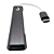 HUB RISE MODE 02 USB-C 3.0, PARA 3X USB 2.0 E 1X USB 3.0, CINZA - RM-HUB-02 - Imagem 3