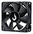 COOLER FAN RISE MODE BLACK, 80MM, PRETO - RM-BK-02-FB - Imagem 4