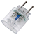 PROTETOR CONTRA SURTOS ELETRICOS CLAMPER POCKET FIT 2 PINOS, MONOPOLAR, 20A, BIVOLT, TRANSPARENTE - 15414 - Imagem 1