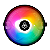 Cooler Para Processador Mancer Hazel, Rainbow, 120mm, MCR-HZL-01 - Imagem 1