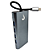 HUB RISE MODE 06 PRO, USB-C 3.0, 11 EM 1, CINZA - RM-HUB-06-PRO - Imagem 5