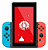 Case Capa Suporte Vertical Mão Flip Grip Joycon Para Switch - Imagem 3