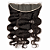 Top Closure 13x4 Cabelo Humano 55 a 60CM - Levemente Ondulado Castanho Escuro - Imagem 2