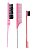 Kit Escova Escovinha Pente Baby Hair Sobrancelha Cabelo Lace - Imagem 4