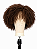 WIG CRESPA - 30CM, FIBRA ORGÂNICA - Imagem 1