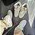 Bota Air Jordan Mid Feminino Branco com vermelho.  Nike - Imagem 3